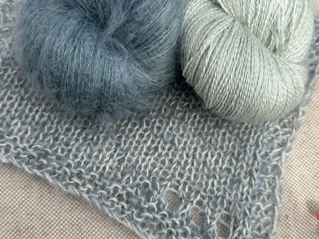 Askham Lace + Eldwick Lace yarn and colour inspiration
