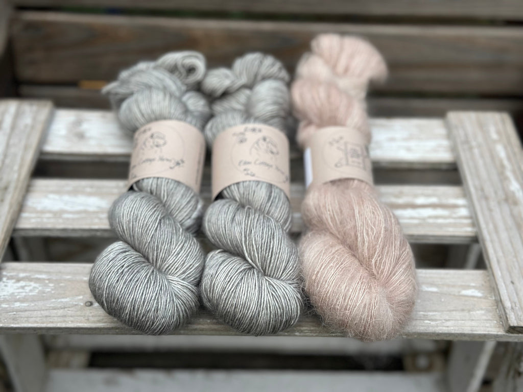 Yarn/colour combinations for Joji's Elton Tee pattern