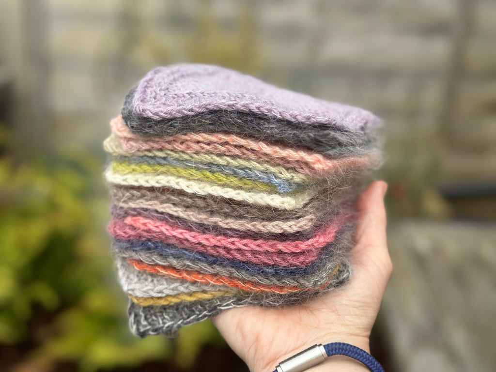 Combining Milburn 4ply/DK with fluffy Eldwick Lace