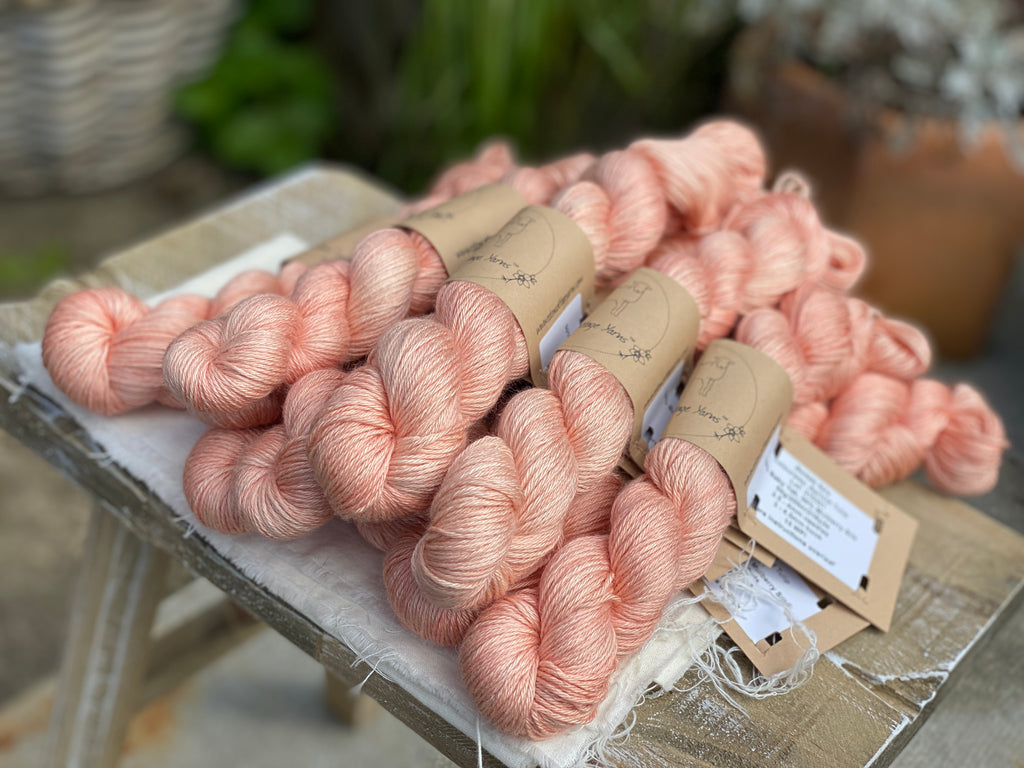 Bedale 4ply: projects and patterns using our baby yak/silk hand dyed yarn