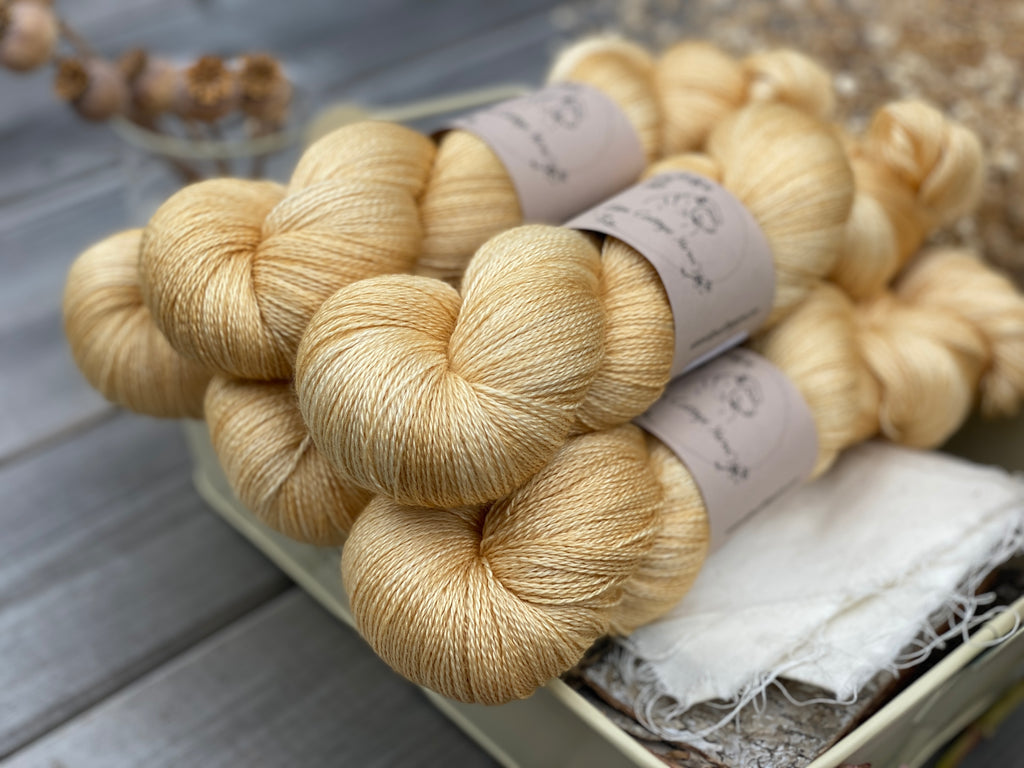 Titus Lace: projects and patterns using this classic merino/silk blend