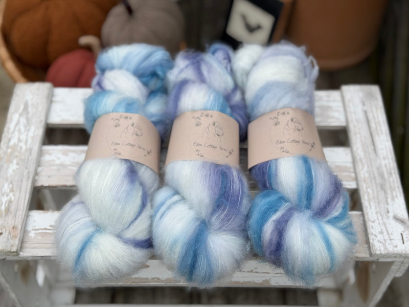 Brimham Fluff Lace in Dyepot Luck (Dyelot 220926)