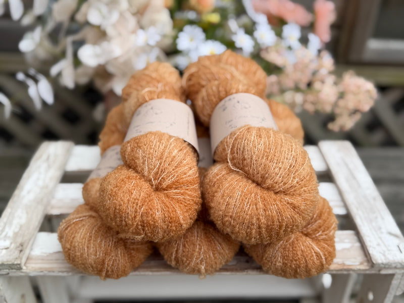 Brimham Boucle (lace) in Falling Leaves (Dyelot 050826)