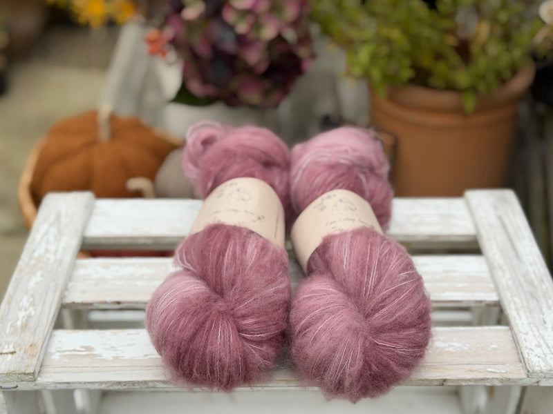Brimham Fluff Lace in Heliotrope (Dyelot 220926)