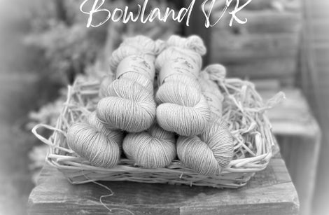 Dyed-to-order sweater quantities - Bowland DK (100% bluefaced leicester) hand dyed to order