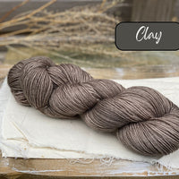 Dyed-to-order sweater quantities - Tempo 4ply (75% superwash merino/25% nylon) hand dyed to order