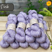Dyed-to-order sweater quantities - Pendle Aran (100% superwash merino) hand dyed to order