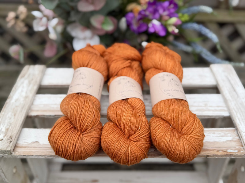 Rosedale 4ply in Rust (Dyelot 040826)