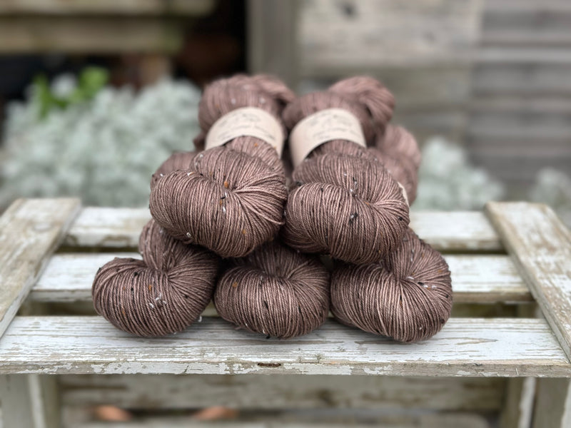 Keswick 4ply in colourway Clay (Dyelot 100325)