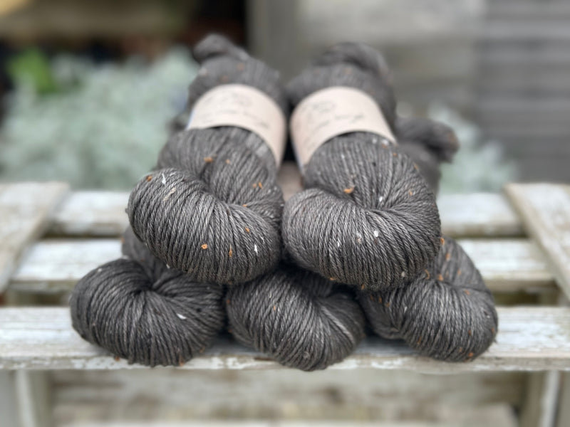 Keswick DK in colourway Charcoal (Dyelot 110325)