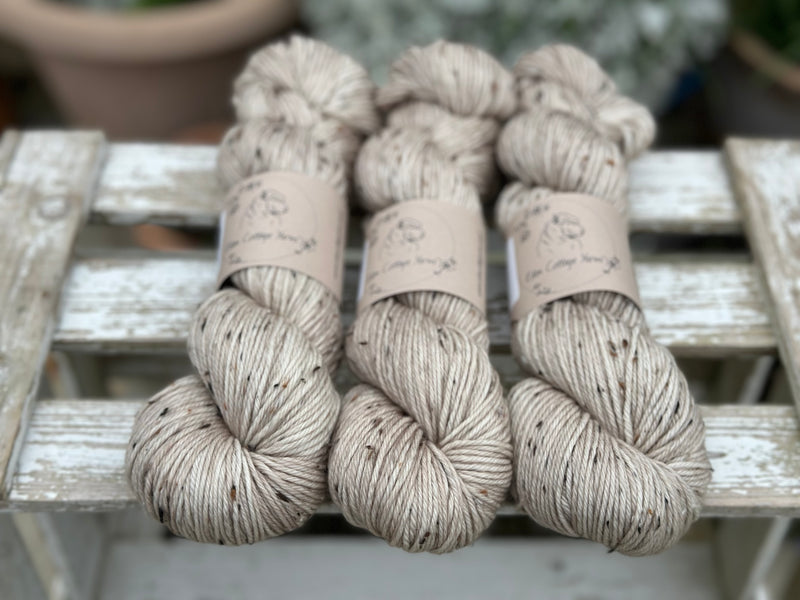 Keswick DK in colourway Stone (Dyelot 110325)