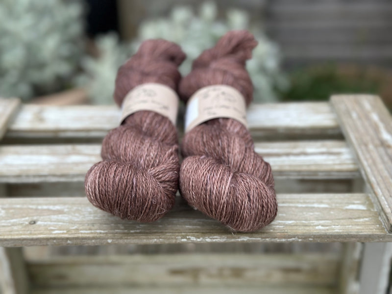 Keld Twist in Compost (dyelot 030425) - superwash merino/linen 4ply