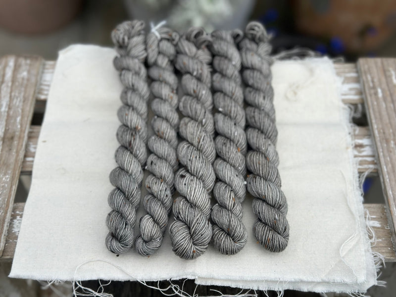 Keswick 4ply 20g Mini Skein in Steel (Dyelot 170525)