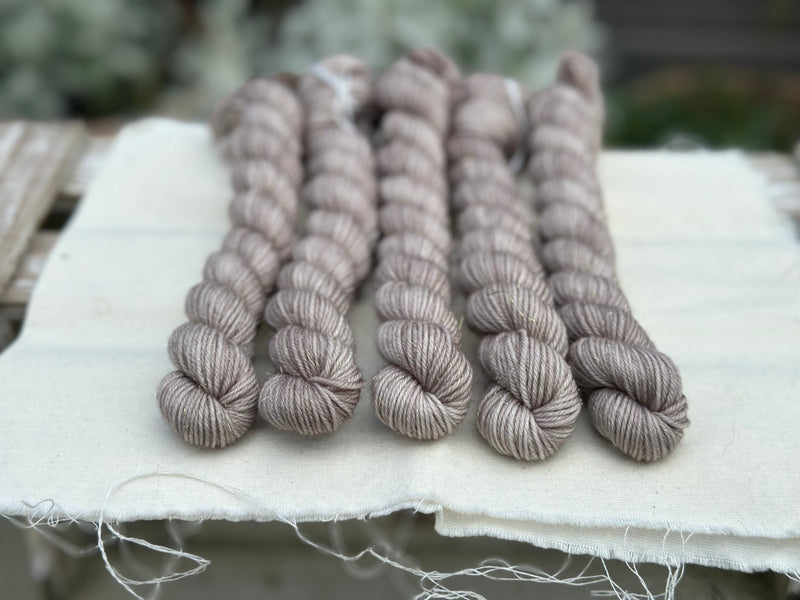 Rosedale 4ply 20g Mini Skein in Bark (Dyelot 170425)