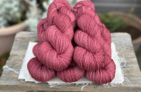 Brimham 4ply in Faded Bloom (Dyelot 060525)