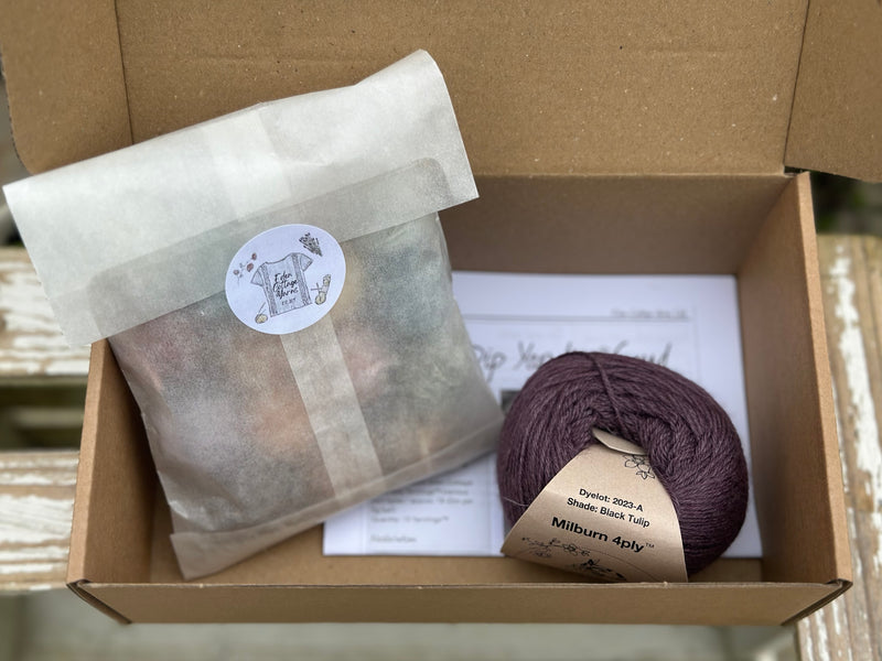 Lucky Dip Cowl knitting kit (4ply)