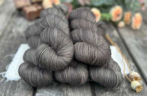Brimham 4ply High Twist in Charcoal (Dyelot 180725)