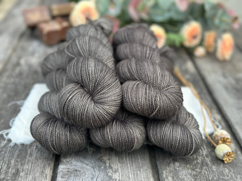 Brimham 4ply High Twist in Charcoal (Dyelot 180725)