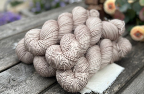 Brimham 4ply High Twist in Stone (Dyelot 180725)