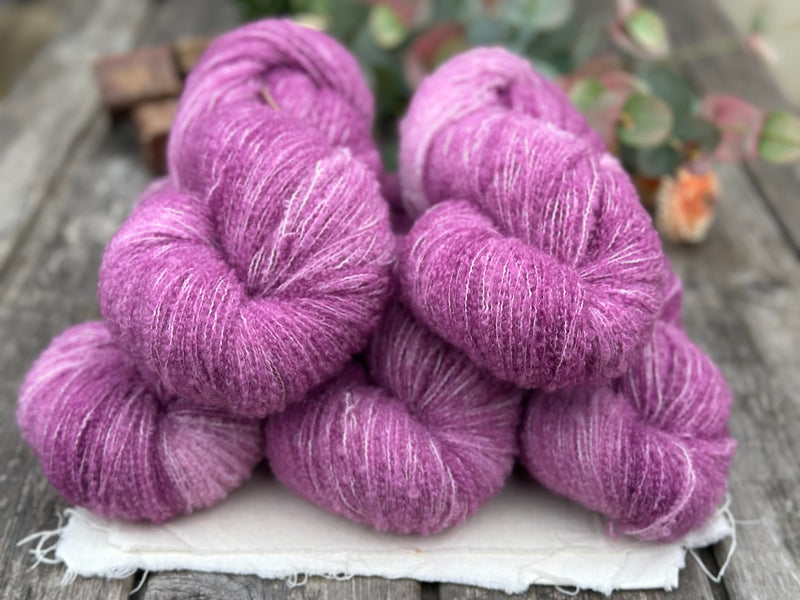 Brimham Boucle (lace) in Clematis (Dyelot 170725)