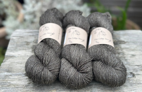 Silverdale DK in Charcoal (Dyelot 070825)