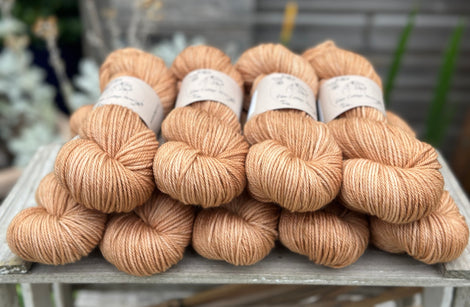 Brimham Aran in Falling Leaves (Dyelot 210825)