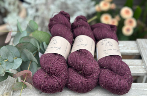 Rosedale 4ply in Black Magic Rose (Dyelot 060825)