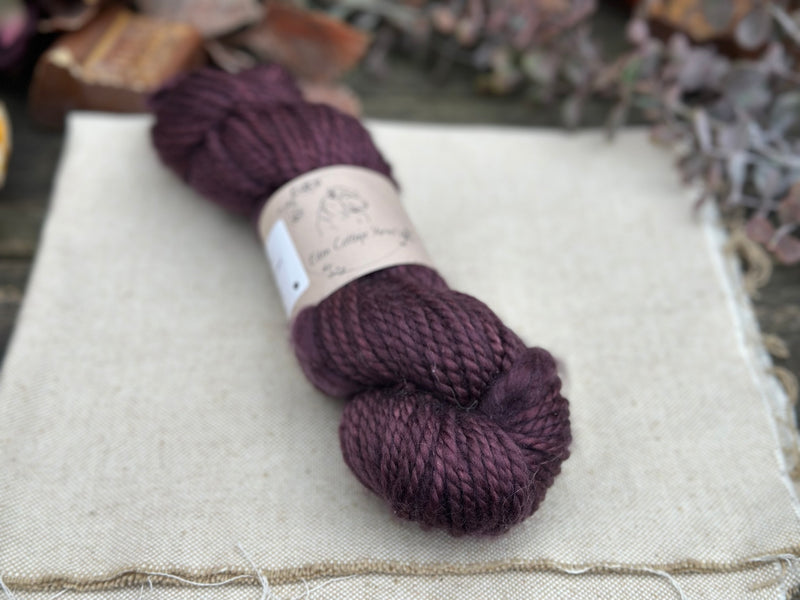 Pendle Chunky in Black Magic Rose SECONDS (Dyelot 240925)