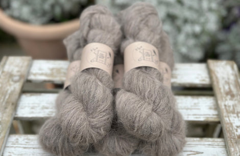 Lowther Lace in Charcoal (Dyelot 060325)