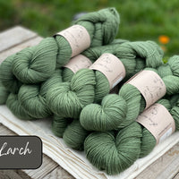 Dyed-to-order sweater quantities - Oakworth 4ply (100% NZ polwarth) hand dyed to order