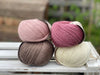 Four colour Milburn DK yarn pack -1 (200g)