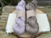 Nateby 4ply skein pair - Storm and Clay