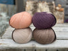 Kismet Sweater yarn pack - Black Tulip and Tea Rose