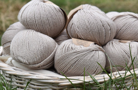 Milburn DK™ BFL/Silk in Wicker (Dyelot 2024-A)