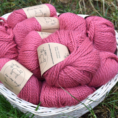 Discontinued: Whitfell Chunky 100% baby alpaca in Echinacea (Dyelot TWFO0801)