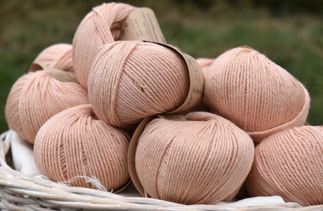 Milburn DK™ BFL/Silk in Tea Rose (Dyelot 2023-A)