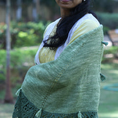 Pattern bundle: Four Seasons Collection of knitted shawls by Jayalakshmi