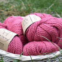 Discontinued: Whitfell Chunky 100% baby alpaca in Echinacea (Dyelot TWFO0801)