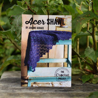 Acer - a crocheted shawl: A5 print pattern