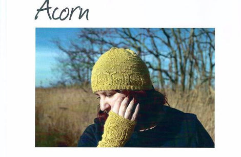 Acorn - knitted hat: A4 Printed Pattern