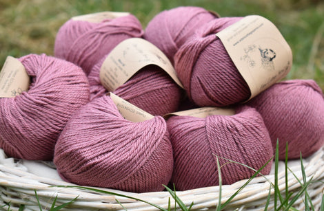 Milburn DK™ BFL/Silk in Bramble (Dyelot 2024-A)