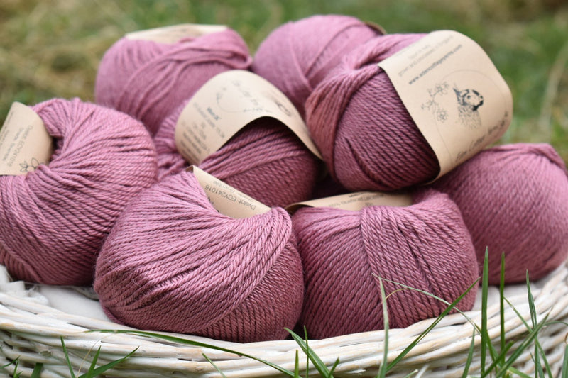 Milburn DK™ BFL/Silk in Bramble (Dyelot 2024-A)