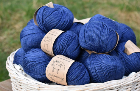 Milburn DK™ BFL/Silk in Night Sky (Dyelot 2023-B)