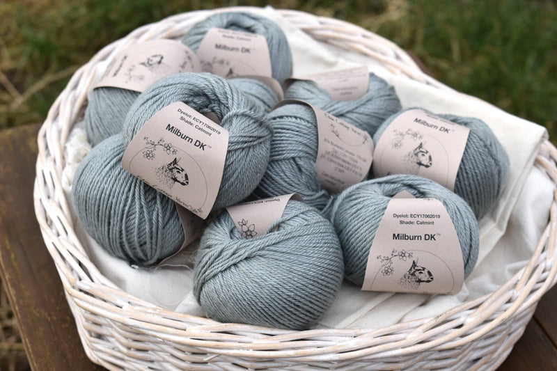 Milburn DK™ BFL/Silk in Catmint (Dyelot 2024-A)
