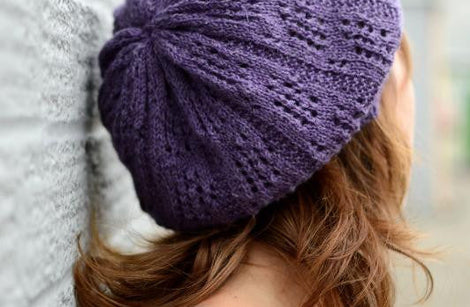 Baudot - knitted hat pattern: Digital Download