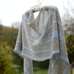 Masgot Shawl knitting pattern and kit