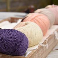 Open Grid Sweater by Claire Montgomerie for Inside Crochet: Yarn pack only - pick your own colours