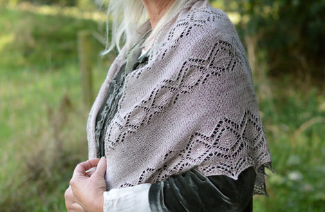 Braithwaite - knitted lace shawl: Digital Download