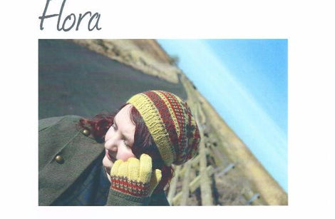 Flora Hat knitting pattern: A4 Print Pattern