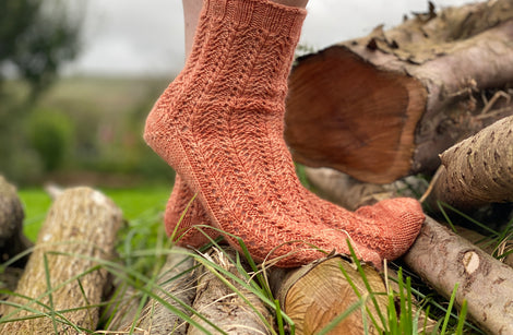 Daydreamer Socks knitting pattern: Digital Download